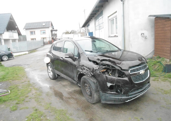 Chevrolet Trax cena 12900 przebieg: 223432, rok produkcji 2013 z Chojnów małe 16